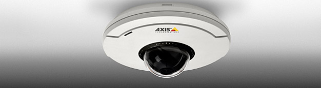 Система охранного видеонаблюдения Axis от компании Tenart
